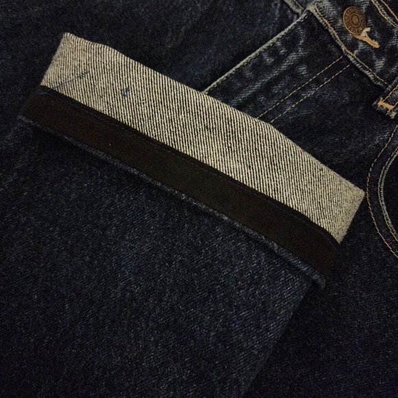 Rare Vintage x Levi Gold Medallion Dark Blue Jean - Picture 13 of 13